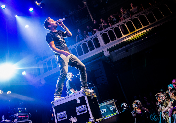Simple Plan @ Paradiso, foto 11, foto's door Kelly Thans - FrontView Magazine