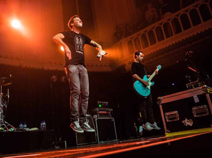 Simple Plan @ Paradiso, foto 13, foto's door Kelly Thans - FrontView Magazine