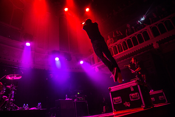Simple Plan @ Paradiso, foto 14, foto's door Kelly Thans - FrontView Magazine