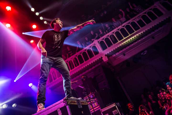 Simple Plan @ Paradiso, foto 16, foto's door Kelly Thans - FrontView Magazine
