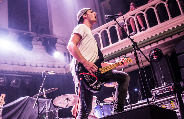 The Overslept @ Paradiso, picture 1, photographed by Kelly Thans - FrontView Magazine