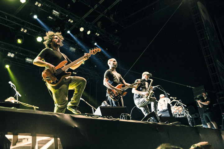 Balkan Beatbox @ Maanrock 2015, picture 1, photographed by Geert Pieters - FrontView Magazine