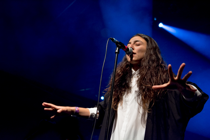 Intergalactic Lovers @ Openluchttheater Rivierenhof, picture 5, photographed by Erwin Evrard - FrontView Magazine
