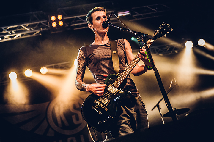 K's Choice @ Boerenrock 2015, foto 3, foto's door Elke Briers - FrontView Magazine