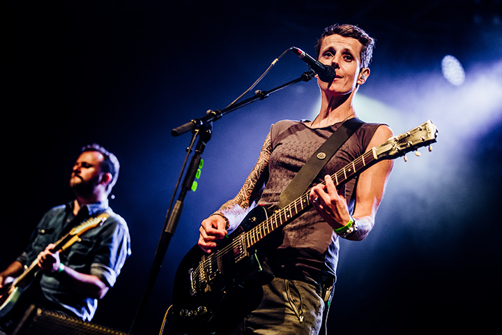 K's Choice @ Boerenrock 2015, foto 8, foto's door Elke Briers - FrontView Magazine