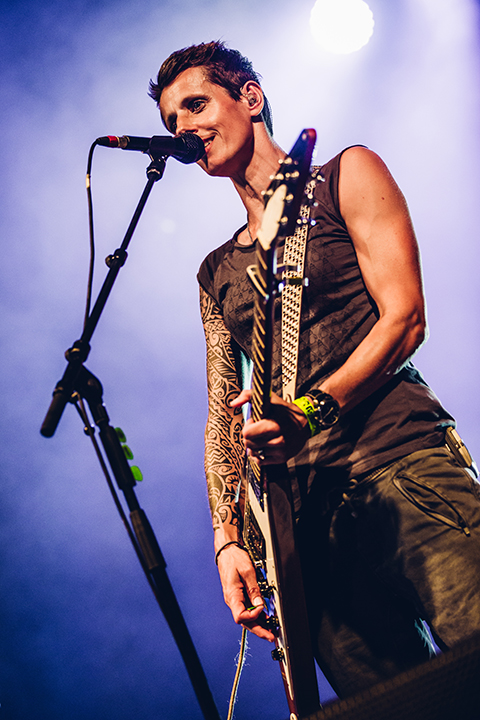 K's Choice @ Boerenrock 2015, foto 9, foto's door Elke Briers - FrontView Magazine