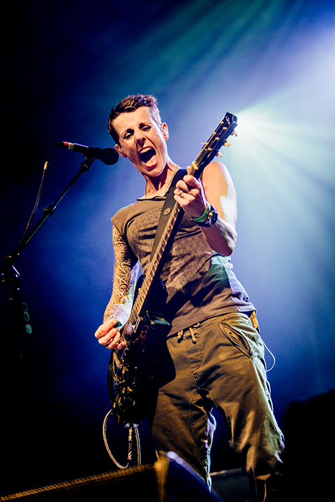 K's Choice @ Boerenrock 2015, foto 15, foto's door Elke Briers - FrontView Magazine