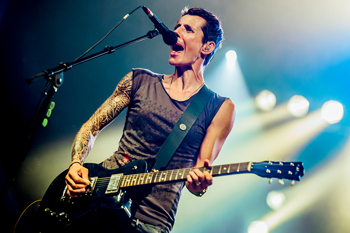 K's Choice @ Boerenrock 2015, foto 17, foto's door Elke Briers - FrontView Magazine