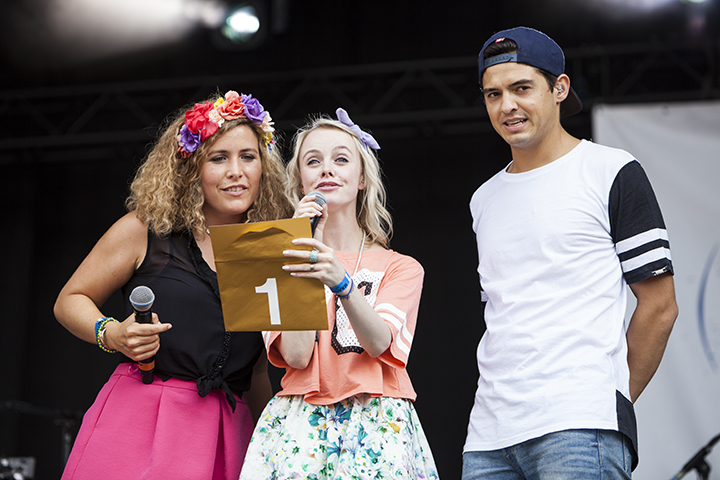Ketnet Band @ Maanrock 2015, foto 1, foto's door Frank Lambrechts - FrontView Magazine
