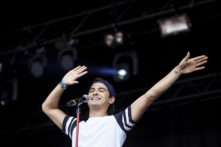 Ketnet Band @ Maanrock 2015, foto 3, foto's door Frank Lambrechts - FrontView Magazine