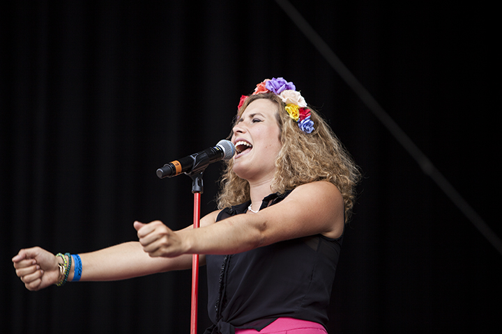 Ketnet Band @ Maanrock 2015, foto 7, foto's door Frank Lambrechts - FrontView Magazine