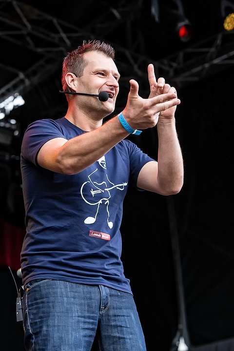 Pechvogels of Gelukzakken @ Villa Pace 2015, picture 7, photographed by FrontView Magazine
