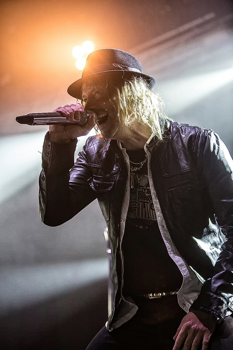 Gotthard @ OlensFest 2015, foto 2, foto's door Edwin Houdevelt - FrontView Magazine