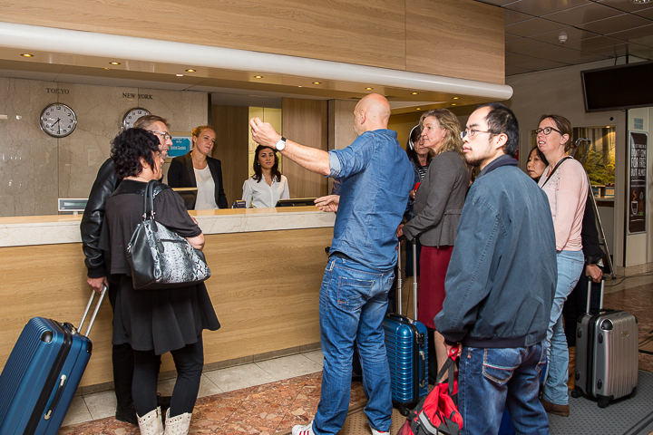 Setbezoek : "Say Something Funny" @ Scandic Hotel Antwerpen, picture 27, photographed by Guy Danneels - FrontView Magazine