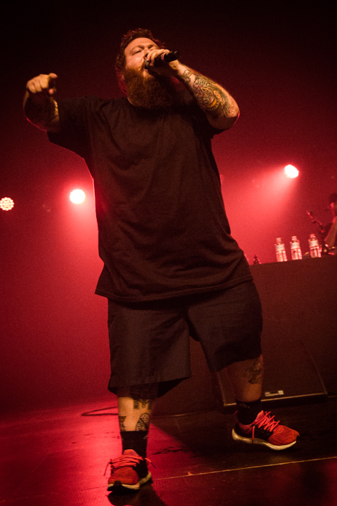 Action Bronson @ Ancienne Belgique, picture 2, photographed by Tom Stessens - FrontView Magazine