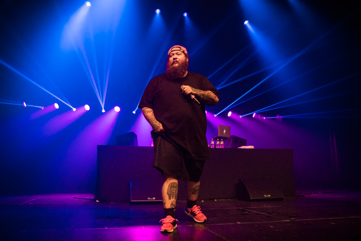 Action Bronson @ Ancienne Belgique, picture 6, photographed by Tom Stessens - FrontView Magazine