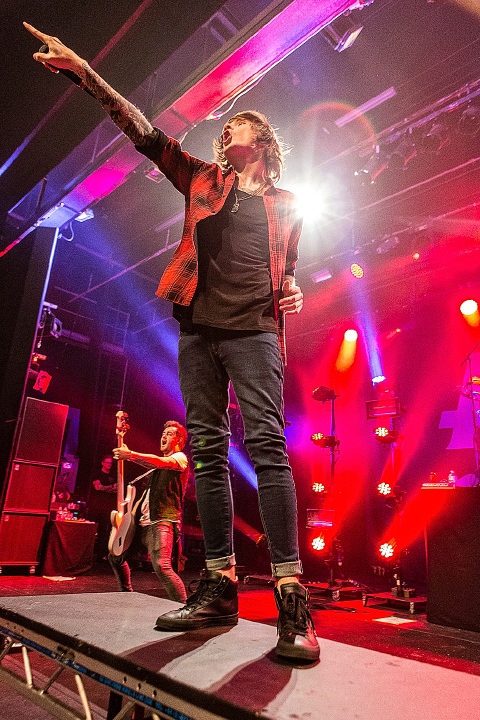 Asking Alexandria @ Trix, picture 3, photographed by Edwin Houdevelt - FrontView Magazine