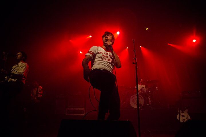 The Vaccines @ AB, picture 1, photographed by Kristof Hayen - FrontView Magazine