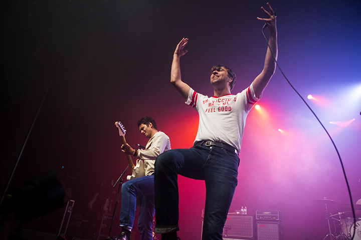 The Vaccines @ AB, picture 7, photographed by Kristof Hayen - FrontView Magazine