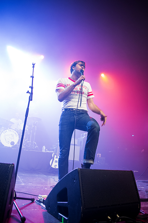 The Vaccines @ AB, picture 11, photographed by Kristof Hayen - FrontView Magazine
