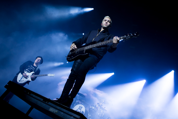 Fall Out Boy @ Vorst Nationaal, picture 22, photographed by Dorien Goetschalckx - FrontView Magazine