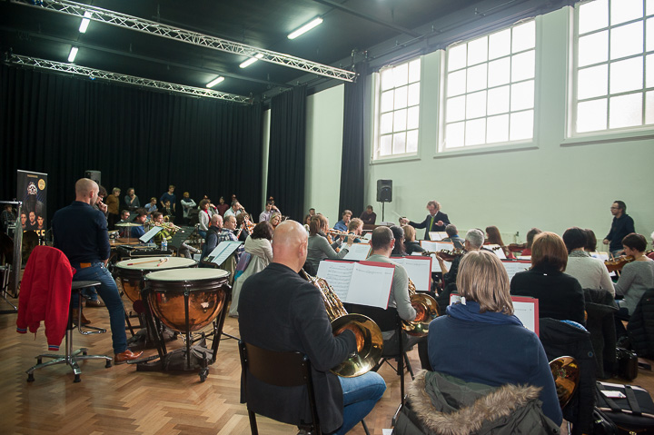 Persmoment Lelies in Symfonie Judas Theaterproducties, foto 1, foto's door Goele Bormans - FrontView Magazine