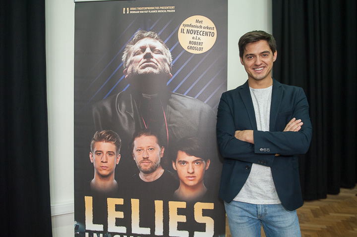 Persmoment Lelies in Symfonie Judas Theaterproducties, foto 10, foto's door Goele Bormans - FrontView Magazine