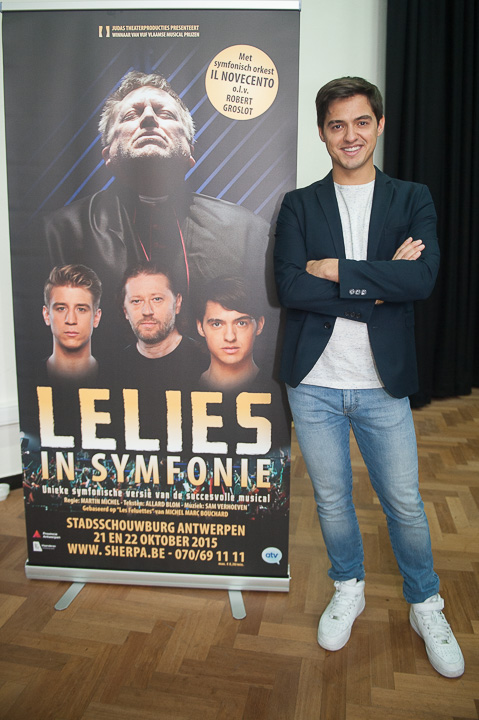 Persmoment Lelies in Symfonie Judas Theaterproducties, foto 11, foto's door Goele Bormans - FrontView Magazine