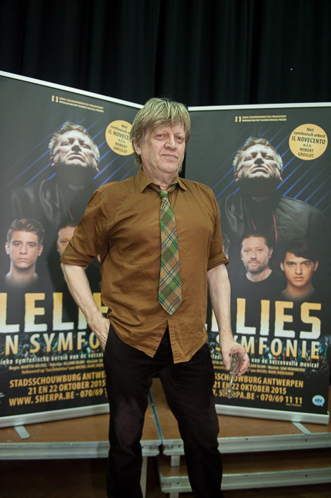 Persmoment Lelies in Symfonie Judas Theaterproducties, foto 19, foto's door Goele Bormans - FrontView Magazine