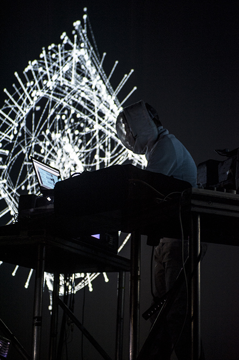 Squarepusher @ Ancienne Belgique, picture 2, photographed by Bart Scholliers - FrontView Magazine