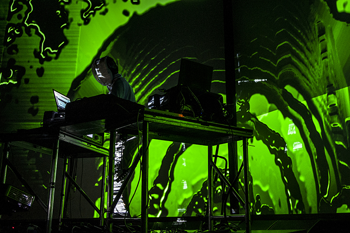 Squarepusher @ Ancienne Belgique, picture 15, photographed by Bart Scholliers - FrontView Magazine