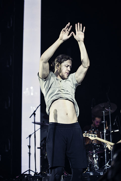 Imagine Dragons @ Vorst Nationaal, picture 8, photographed by Jef Peeters - FrontView Magazine
