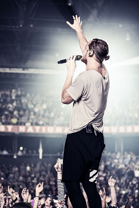 Imagine Dragons @ Vorst Nationaal, picture 15, photographed by Jef Peeters - FrontView Magazine