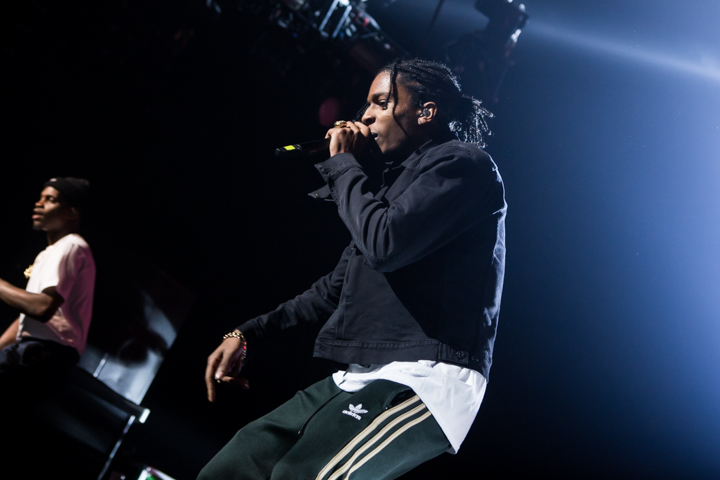 A$AP Rocky @ Vorst Nationaal, picture 1, photographed by Dorien Goetschalckx - FrontView Magazine