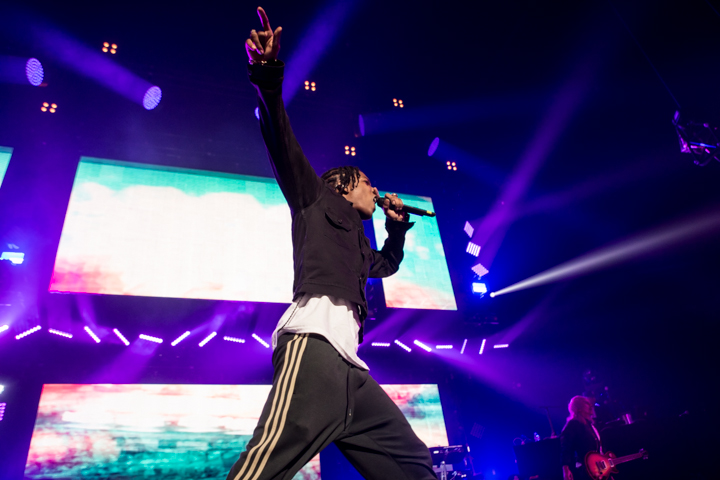A$AP Rocky @ Vorst Nationaal, picture 2, photographed by Dorien Goetschalckx - FrontView Magazine