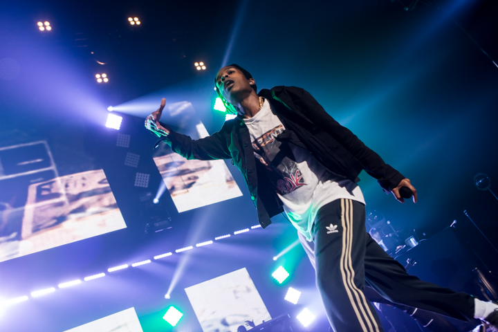 A$AP Rocky @ Vorst Nationaal, picture 5, photographed by Dorien Goetschalckx - FrontView Magazine