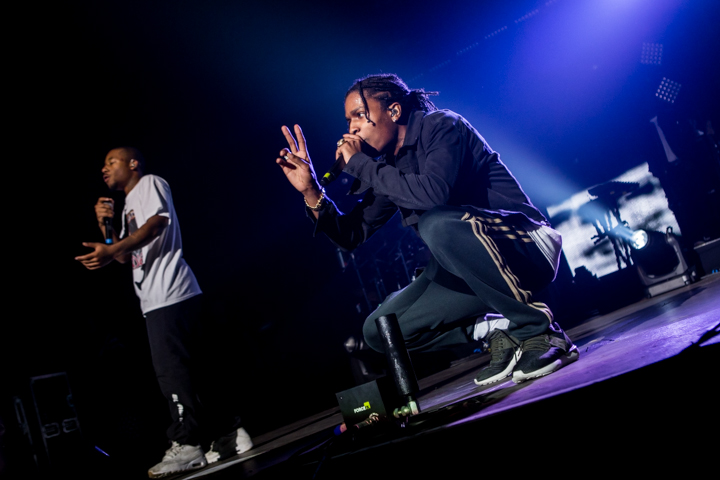 A$AP Rocky @ Vorst Nationaal, picture 6, photographed by Dorien Goetschalckx - FrontView Magazine