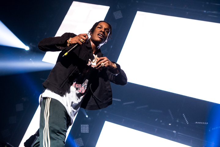 A$AP Rocky @ Vorst Nationaal, picture 9, photographed by Dorien Goetschalckx - FrontView Magazine