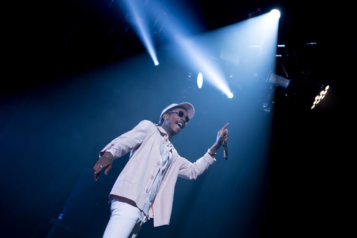 Wiz Khalifa @ Vorst Nationaal, foto 1, foto's door Dorien Goetschalckx - FrontView Magazine