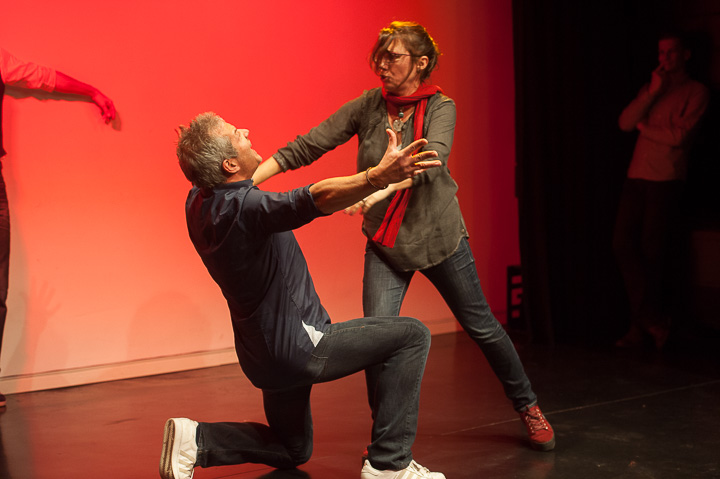 The Marcel - voor de Rode Neuzen Dag Improvisatietheater, foto 21, foto's door Goele Bormans - FrontView Magazine