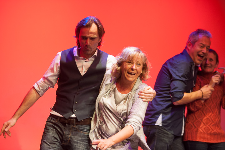The Marcel - voor de Rode Neuzen Dag Improvisatietheater, foto 29, foto's door Goele Bormans - FrontView Magazine