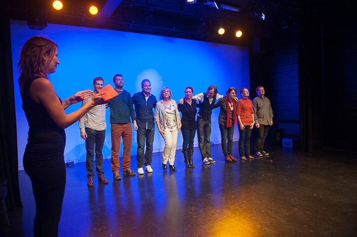 The Marcel - voor de Rode Neuzen Dag Improvisatietheater, foto 52, foto's door Goele Bormans - FrontView Magazine