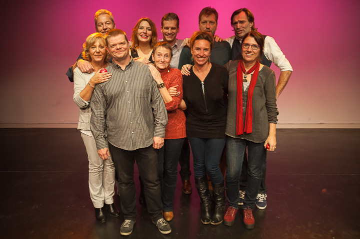 The Marcel - voor de Rode Neuzen Dag Improvisatietheater, foto 53, foto's door Goele Bormans - FrontView Magazine