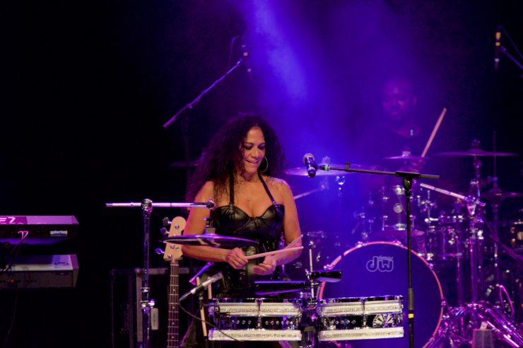 Sheila E. @ De Effenaar Eindhoven, picture 1, photographed by Bart Baevegems - FrontView Magazine