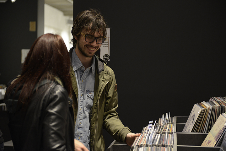 (Her)opening Bilbo Records Leuven @ Bilbo, picture 1, photographed by Bart Scholliers - FrontView Magazine