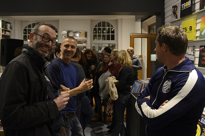 (Her)opening Bilbo Records Leuven @ Bilbo, picture 12, photographed by Bart Scholliers - FrontView Magazine