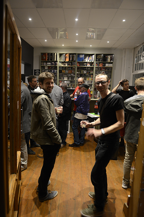 (Her)opening Bilbo Records Leuven @ Bilbo, picture 13, photographed by Bart Scholliers - FrontView Magazine