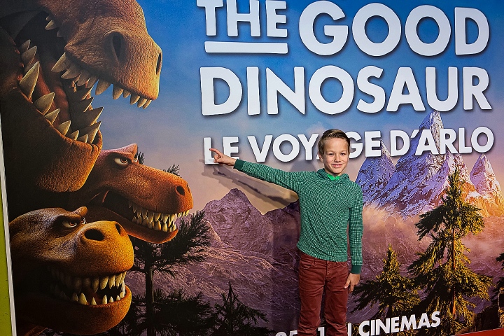Premiere The Good Dinosaur @ Siniscoop Sint-Niklaas, picture 3, photographed by Edwin Houdevelt - FrontView Magazine