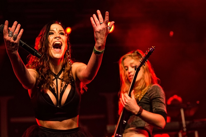 Delain @ Epic Metal Fest, picture 1, photographed by Edwin Houdevelt - FrontView Magazine