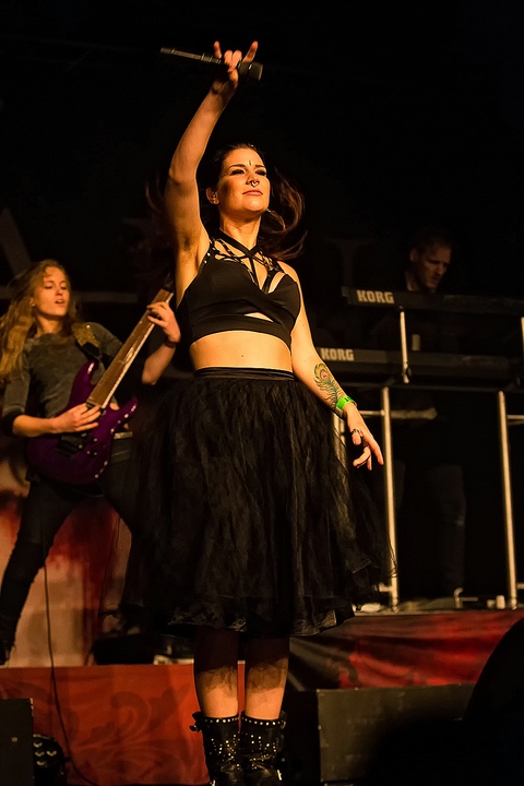 Delain @ Epic Metal Fest, picture 2, photographed by Edwin Houdevelt - FrontView Magazine